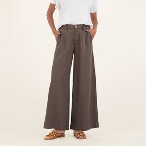 Kut from the Kloth Blake High Rise Super Wide Leg Size 0 / Hershey